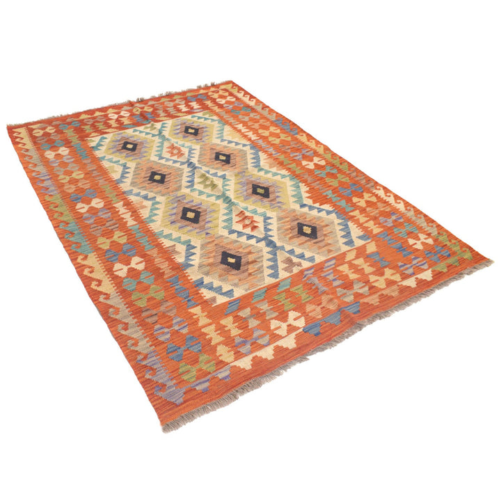 Vegetable Kilim 5'1" x 6'5" - No. AL42879