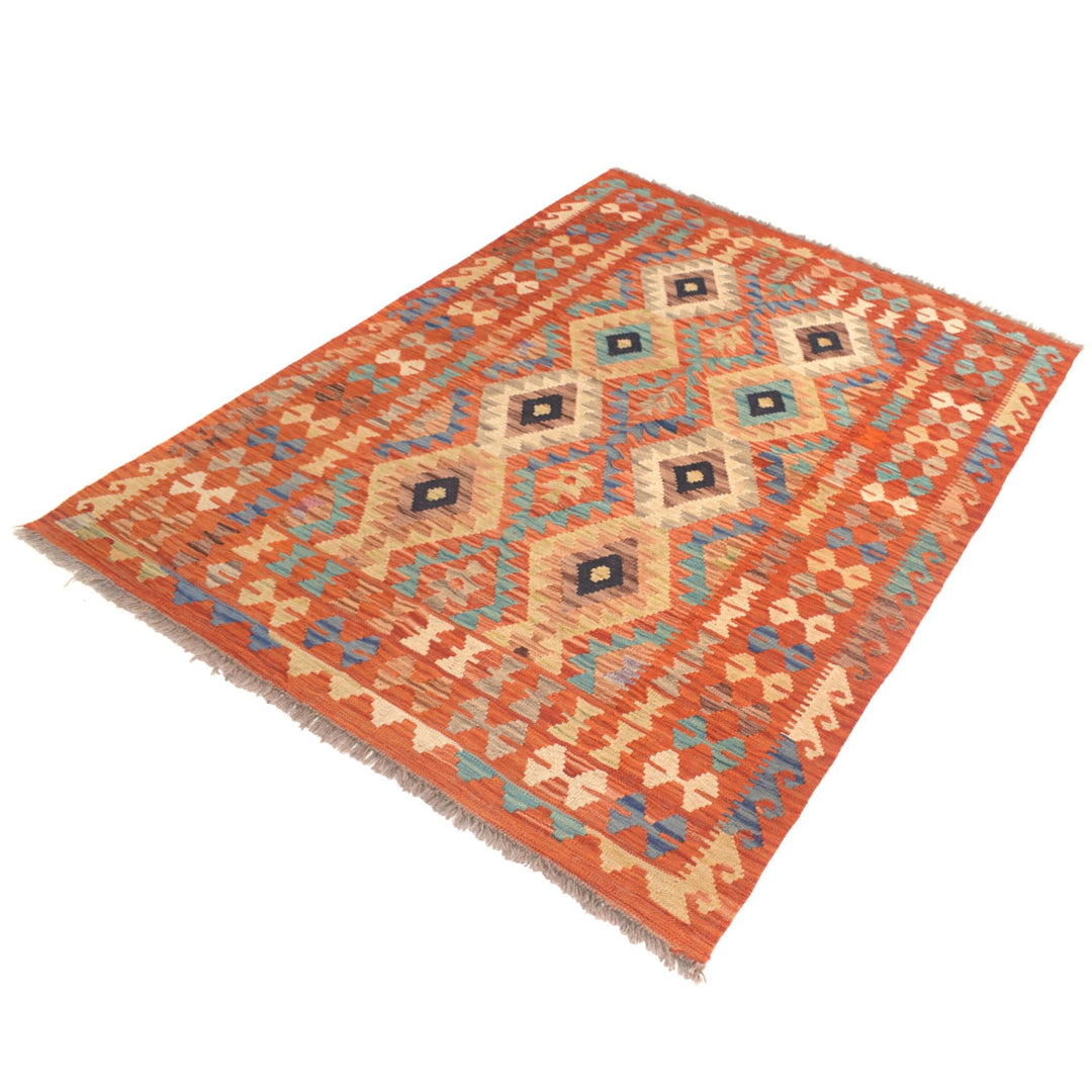 Vegetable Kilim 4'8" x 6'3" - No. AL46206