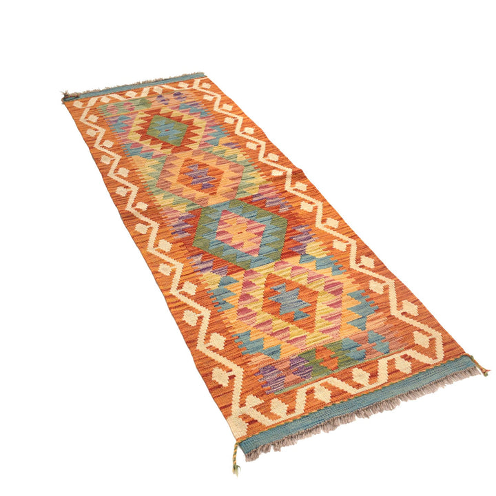 Vegetable Kilim 2' 1" x 6' " - No. AL53309