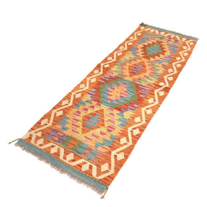 Vegetable Kilim 2' 1" x 6' " - No. AL53309